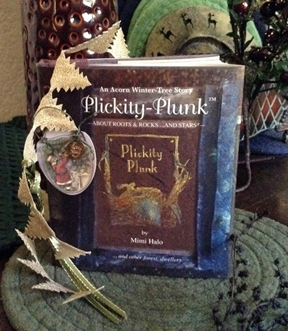 * PLICKITY-PLUNK™: LE Acorn Winter-Tree Fireside Holiday Story